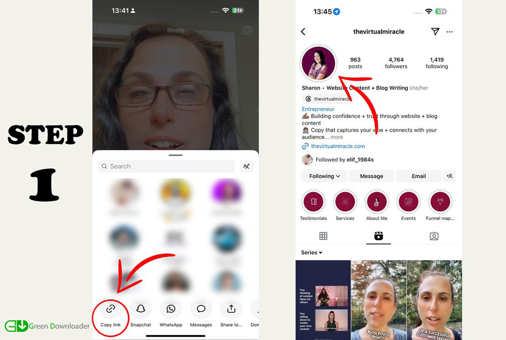 Descargador de Reels de Instagram