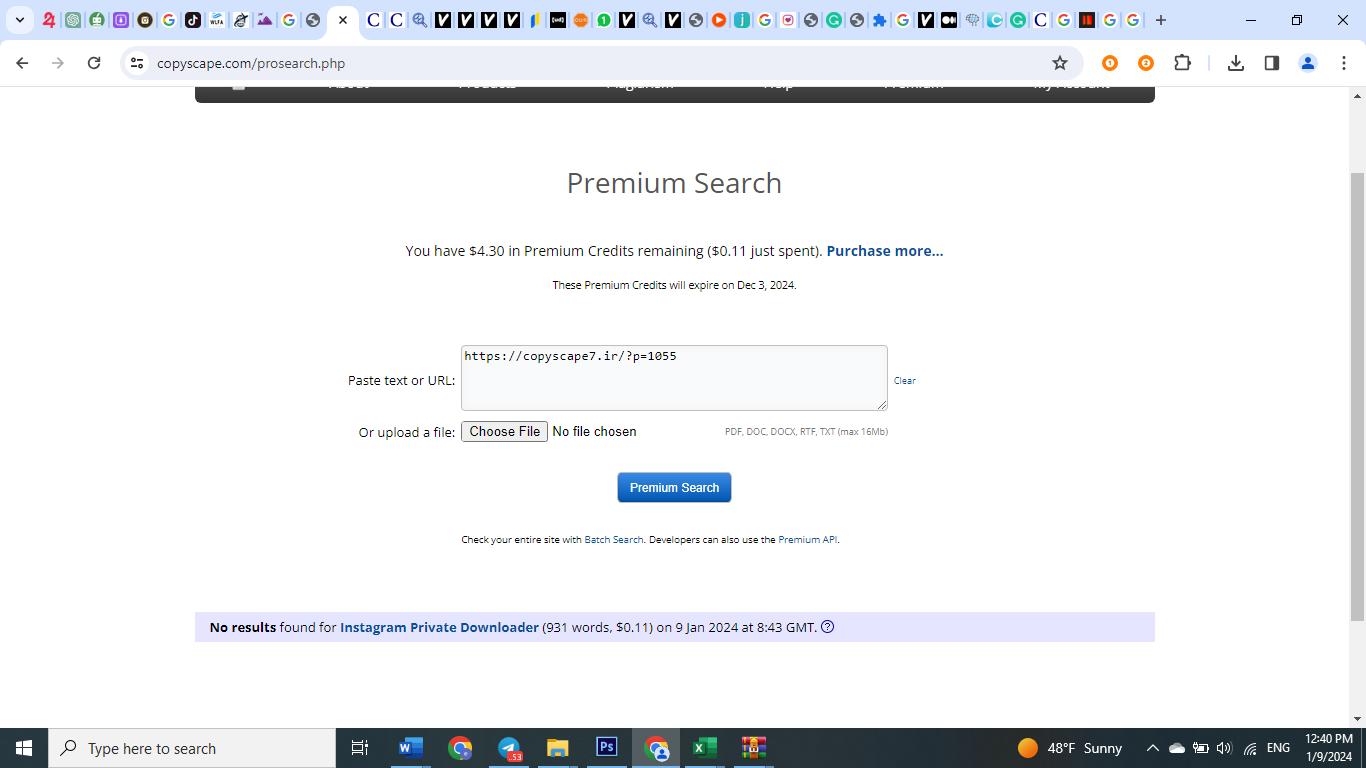 Descargador Privado de Instagram